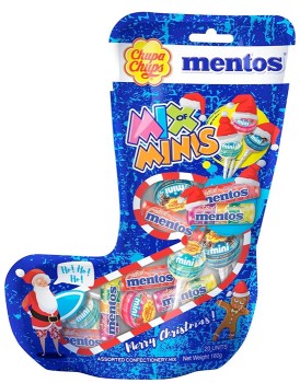 Chupa+Chups+Mix+of+Mini+Mentos+Christmas+Stocking+160g