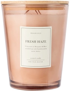 XL+Fresh+Haze+Soy+Wax+Blend+Scented+Candle