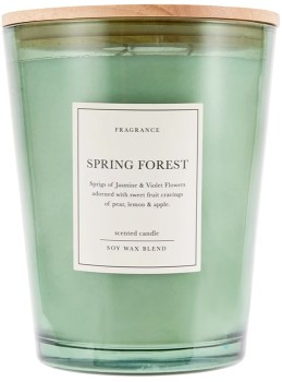 XL+Spring+Forest+Soy+Wax+Blend+Scented+Candle