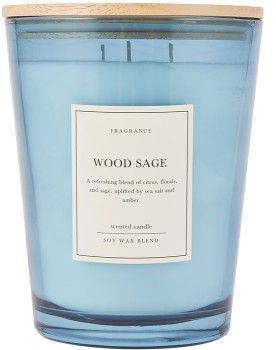 XL+Wood+Sage+Soy+Blend+Candle
