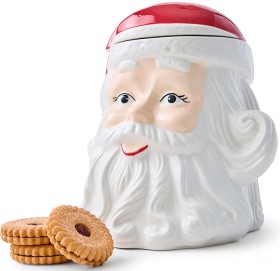 Santa-Cookie-Jar on sale