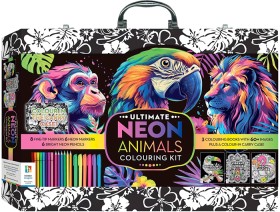 Art-Maker-Neon-Jungle-Colouring-Carry-Case on sale