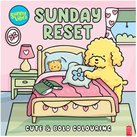 Sunny+Vibes+Sunday+Reset+Cute+%26amp%3B+Bold+Colouring+Book