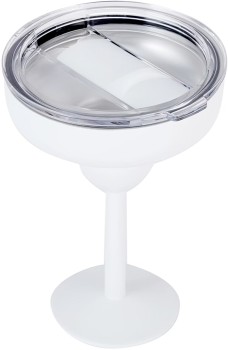 Double+Wall+Cocktail+Glass+-+White