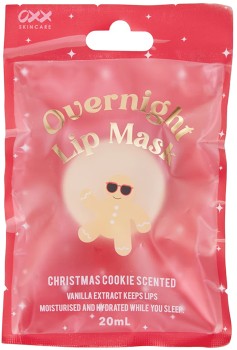 OXX-Skincare-Overnight-Lip-Mask-20ml-Christmas-Cookie-Scented-and-Vanilla-Extract on sale