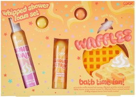 OXX+Bodycare+Waffles+Whipped+Shower+Foam+Set+-+Caramel+and+Vanilla+Scented