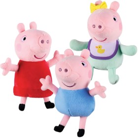 Peppa+Pig+Plush+Collectable+15cm+2+Assorted