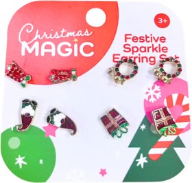 Festive+Sparkle+Earring+Set