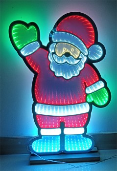 Jollyglow+Santa+Deluxe+LED+Display+Ornament