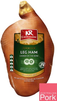 KR-Castlemaine-Bone-In-Whole-Leg-Ham on sale