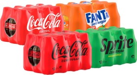 Coca-Cola%2C+Fanta+or+Sprite+Soft+Drink+12x300mL