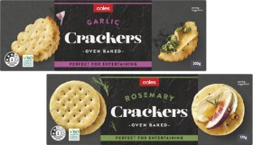 Coles+Garlic+or+Rosemary+Crackers+170g-200g