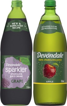 Devondale-Sparkling-Juice-750mL on sale