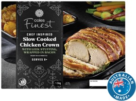 Coles+Finest+Chicken+Crown+with+Leek+and+Bacon+1.5kg