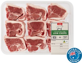 Coles-Australian-Lamb-Loin-Chops on sale