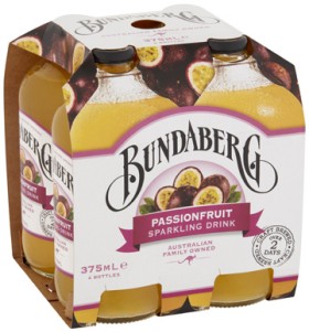 Bundaberg+Brewed+Passionfruit+Soft+Drink+4x375mL