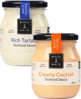 Birch-Waite-Sauce-250mL on sale