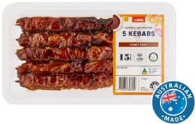 Coles-RSPCA-Approved-Chicken-Kebabs-Honey-Soy-375g on sale