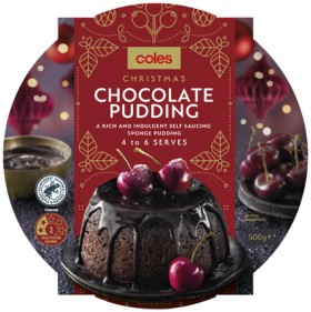 Coles+Christmas+Chocolate+Pudding+500g