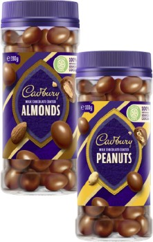 Cadbury+Chocolate+Coated+Fruit+or+Nut+Jar+270g-340g