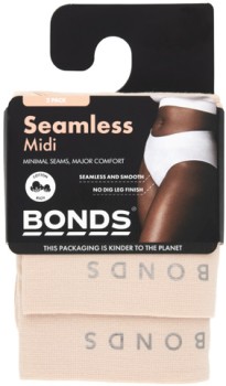 Bonds-Womens-Seamless-Midi-Brief-2-Pack on sale
