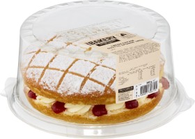 Coles-Bakery-Cream-Filled-Sponge-Cake-380g-450g on sale