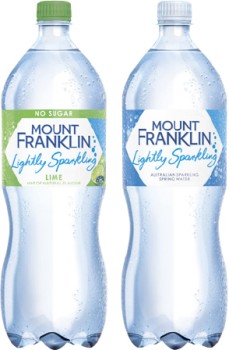 Mt+Franklin+Lightly+Sparkling+Water+1.25+Litre