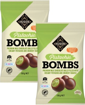 Hugos+Pistachio+Bombs+130g