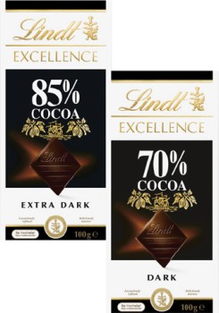 Lindt-Excellence-Block-Chocolate-80g-100g on sale