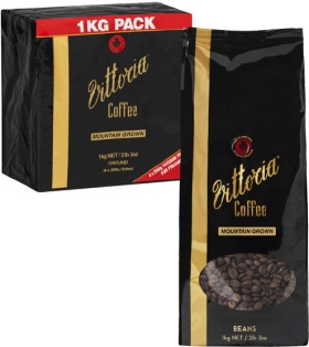 Vittoria-Mountain-Grown-Coffee-Beans-or-Ground-1kg on sale