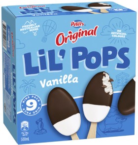 Peters+Original+Vanilla+Lil%26%23039%3B+Pops+9+Pack+500mL