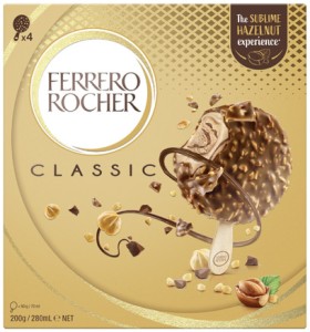 Ferrero+Rocher+Classic+Frozen+Dessert+Sticks+4+Pack+200g