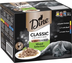 Dine-Classic-Collections-Cat-Food-Pouches-12x85g on sale