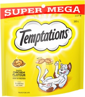 Temptations-Cat-Treats-350g on sale
