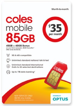 Coles+Mobile+%2435+Month-To-Month+SIM
