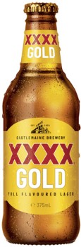 XXXX-Gold-Bottles-24x375mL on sale