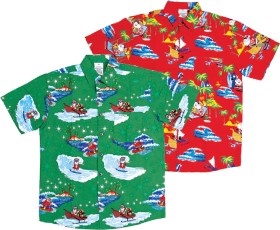 Christmas-Hawaiian-Shirts-Assorted on sale