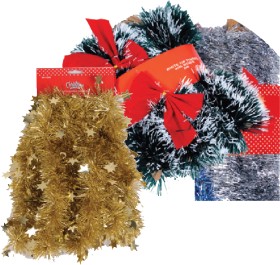 Christmas-Tinsel-Assorted on sale