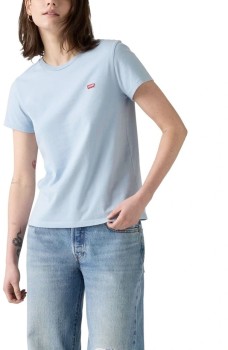 Levis-Perfect-Tee-Chambray-Blue on sale