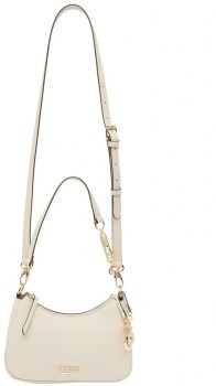 Guess-Jozlyn-Convertible-Shoulder-Bag-Stone on sale