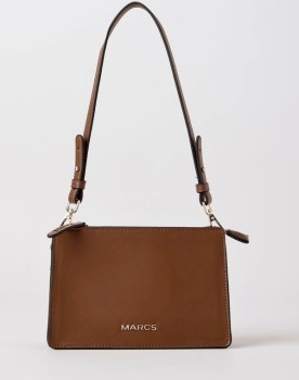 Marcs+Belfast+Convertible+Shoulder+Bag+-+Chocolate