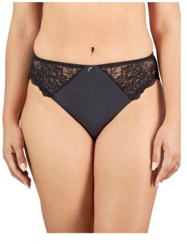 Fayreform+Laurel+High+Cut+Brief+-+Black