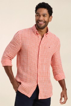 Tommy-Hilfiger-Linen-Gingham-Shirt on sale
