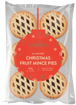 Yarrows-Christmas-Fruit-Mince-Pies-360g on sale