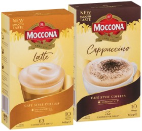 Moccona+Coffee+Sachets+8%E2%80%9110+Pack+Selected+Varieties