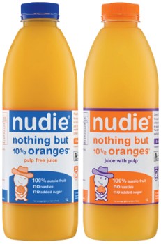 NEW+Nudie+Orange+Juice+with+Pulp+or+Pulp+Free+1+Litre