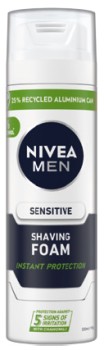 Nivea+Men+Sensitive+Shaving+Foam+200mL