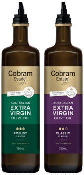 Cobram-Estate-Extra-Virgin-Olive-Oil-750mL-Selected-Varieties on sale