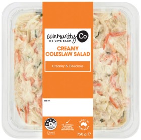 Community-Co-Creamy-Coleslaw-Salad-750g on sale