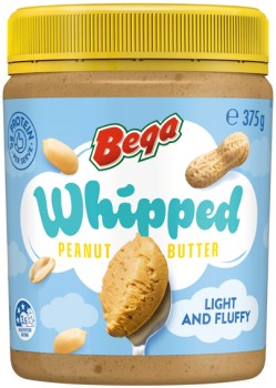 Bega-Whipped-Peanut-Butter-375g on sale